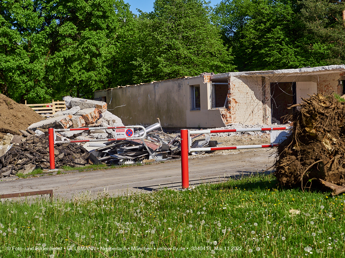 11.05.2022 - Baustelle am Haus für Kinder in Neuperlach